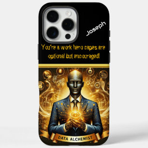 Creative Data Scientist aan het werk iPhone 16 Pro Max Hoesje