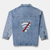 Creative Denim Jacket (Achterkant)