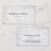 Creative Design Cute Plain Retro Trendy Visitekaartje (Voorkant / Achterkant)