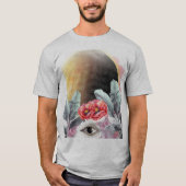 Creative Design Mannen-T-Shirt "De Zonsverduisteri T-shirt (Voorkant)