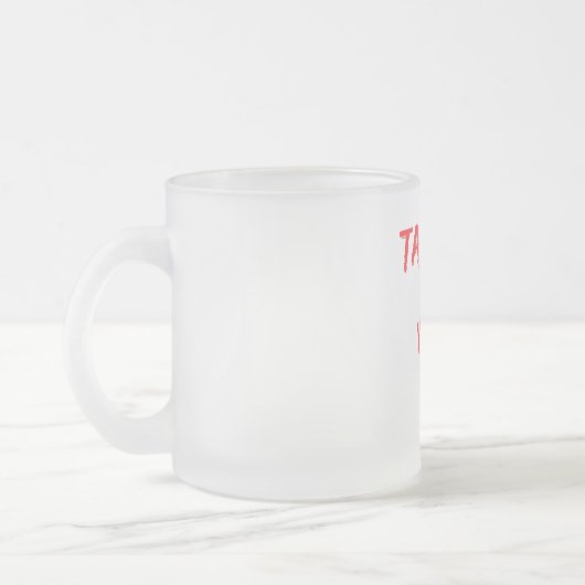 Creative Design-Mok Matglas Koffiemok (Links)