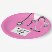 Creative Doctor Afstudeerfeest Papieren Bordje (Gekanteld)