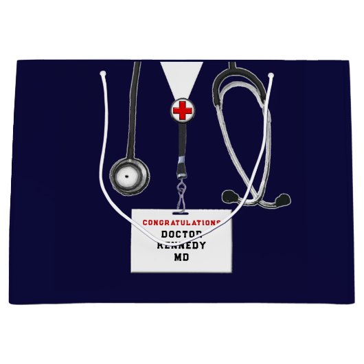 Creative Doctor-Afstuderen Groot Cadeauzakje (Voorkant)