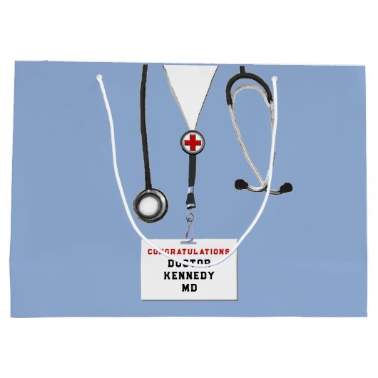Creative Doctor-Afstuderen Groot Cadeauzakje (Achterkant)