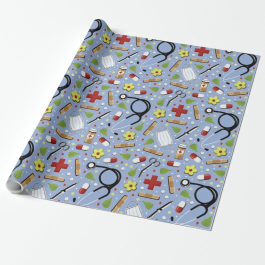 Creative Doctor Gift Cadeaupapier (Uitgerold)