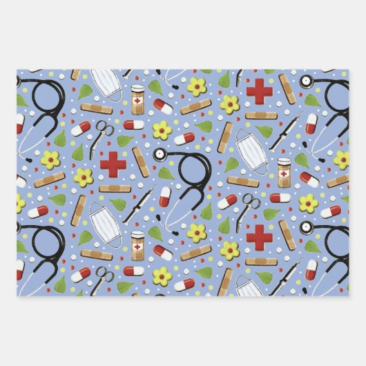 Creative Doctor Gift Inpakpapier Vel (Voorkant)