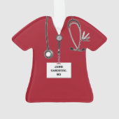 Creative Doctor Keepomwille Cadeft Ornament (achterkant)