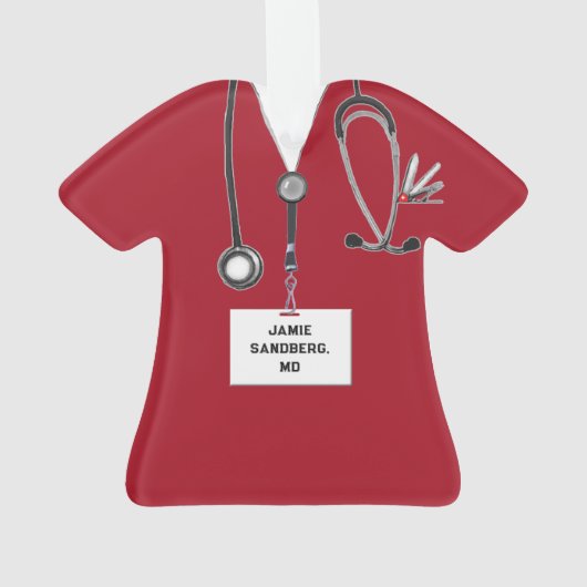 Creative Doctor Keepomwille Cadeft Ornament (achterkant)