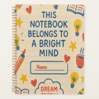 Creative Doodle Notitieboek – Bright Mind Journal 