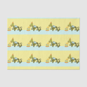 Creative Dragon Birthday voor kinderen Tissuepapier