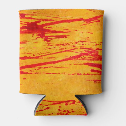 Creative Drawing: Abstracte handgemaakte kunst. Blikjeskoeler (Voorkant)