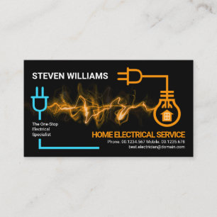 Creative Electric Lightning Circuit Board Visitekaartje