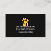 Creative Electrical Lightning Power Circuit Visitekaartje (Achterkant)