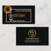 Creative Electrice-bedradingscircuit Visitekaartje (Voorkant / Achterkant)