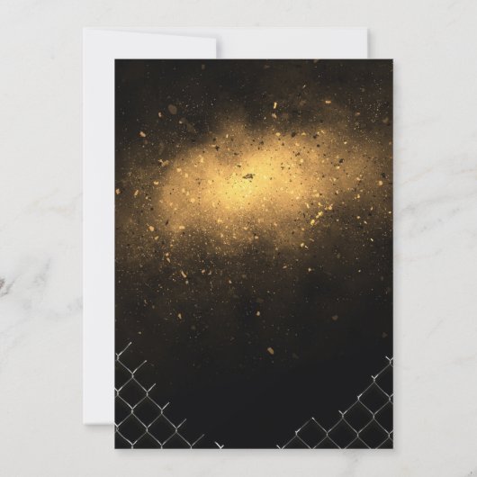 Creative Electronic Neon Effect Halloween Party Kaart (Achterkant)