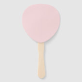 Creative Expression Blush Pink Handwaaier (Achterkant)