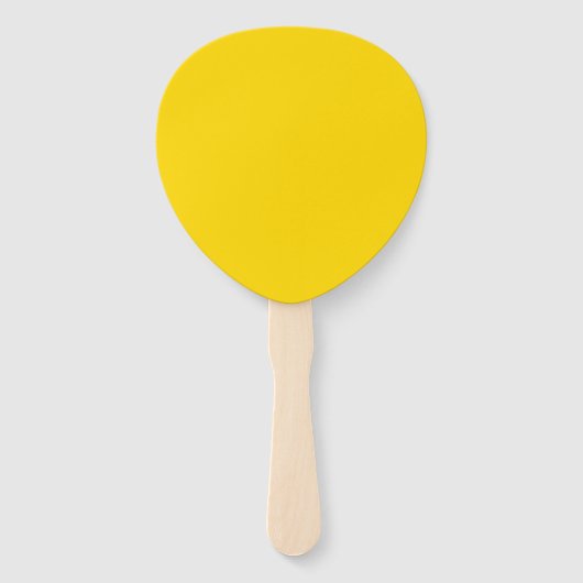 Creative Expression Hot Bold Yellow Handwaaier (Voorkant)