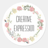 Creative Expression Speech Sticker (Voorkant)