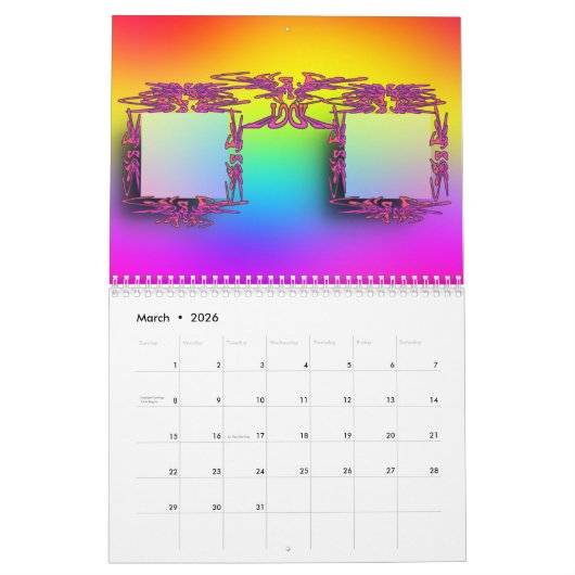 Creative Eyeglasses Collectie Fun Calendar Kalender (Mar 2026)