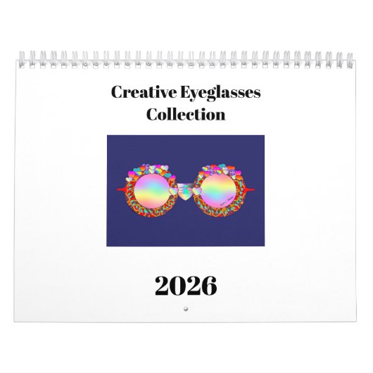 Creative Eyeglasses Collectie Fun Calendar Kalender (Hoes)