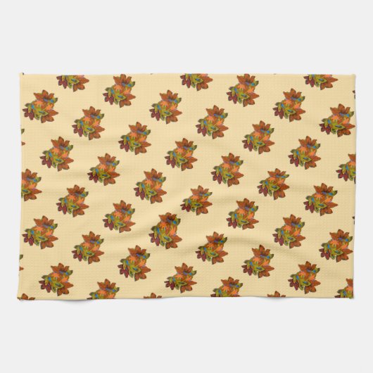 Creative Fall-Thanksgiving Theedoek (Horizontaal)