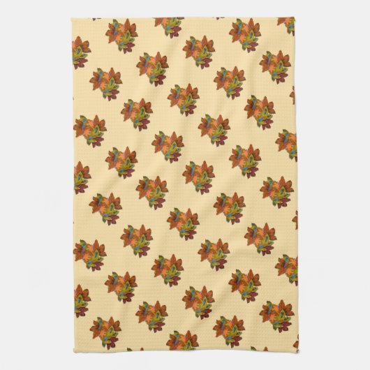 Creative Fall-Thanksgiving Theedoek (Verticaal)