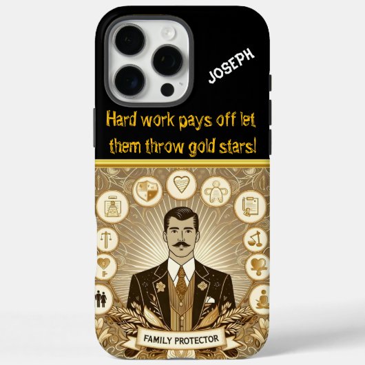 Creative Family Protection Lawyer Design Case-Mate iPhone Case (Achterkant)