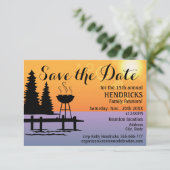 Creative Family Reunion-ontwerp slaat de datum op Save The Date (Staand voorkant)