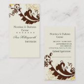 Creative Fantasy Art Artistic Elegant Illustratie Afsprakenkaartje (Voorkant / Achterkant)