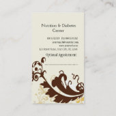 Creative Fantasy Art Artistic Elegant Illustratie Afsprakenkaartje (Achterkant)