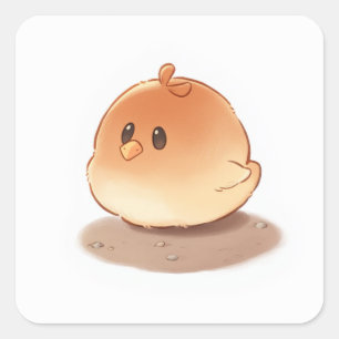 Creative Fantasy-Sticker Vierkante Sticker