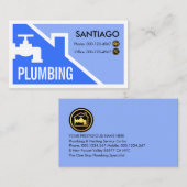 Creative Faucet Rooftop Building Frame Visitekaartje (Voorkant / Achterkant)