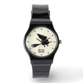 Creative Flying Witch Horloge