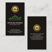 Creative Forex Stock Graph Financial Market Visitekaartje (Voorkant / Achterkant)