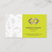 Creative Fork Spoon Logo | chef Visitekaartje