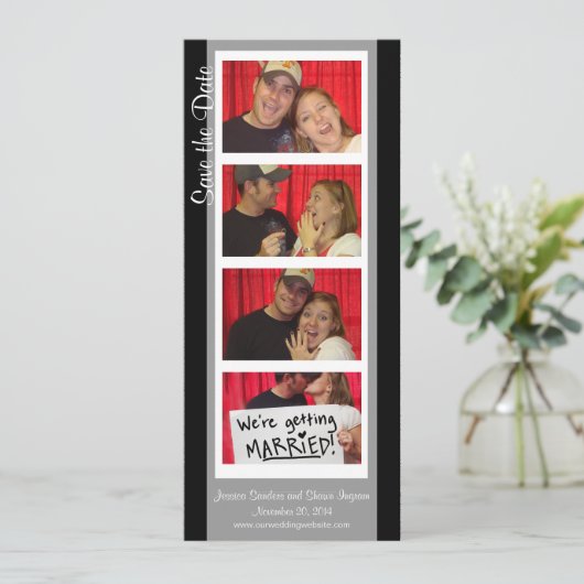 Creative Foto Booth Save the Date-Horizontal Imgs Save The Date (Staand voorkant)