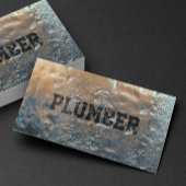 Creative Frozen Ice Plumber Professional Visitekaartje