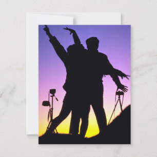 CREATIVE FUN COUPLE JUBILEUM PARTY INVITATION KAART