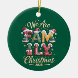 Creative & Fun Family Christmas Keramisch Ornament