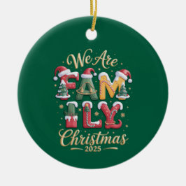 Creative & Fun Family Christmas Keramisch Ornament