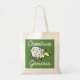 "Creative Genius"-deegenbreker Tote Bag