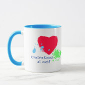 Creative Genius op het werk! Mok (Links)