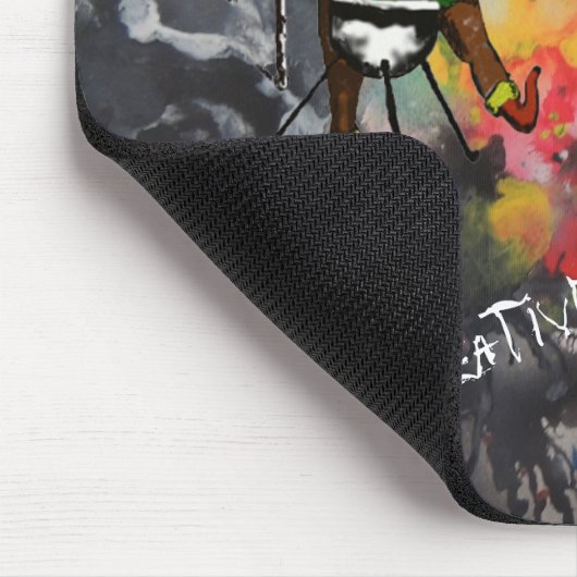 Creative Genius op het werk Muismat (Hoek)