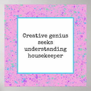 Creative Genius probeert inzicht te krijgen in de Poster