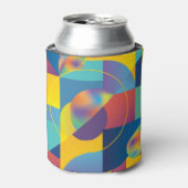 Creative Geometric: Abstract Hoesje. Blikjeskoeler (Blikje Voorkant)