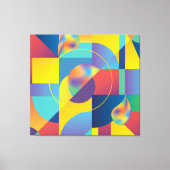 Creative Geometric: Abstract  Hoesje. Canvas Afdruk (Voorkant)