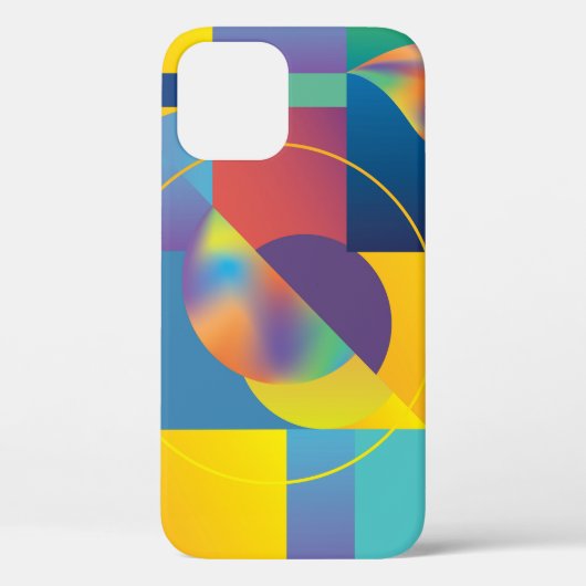 Creative Geometric: Abstract  Hoesje. Case-Mate iPhone Case (Achterkant)