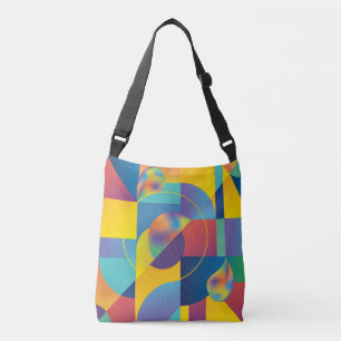 Creative Geometric: Abstract  Hoesje. Crossbody Tas