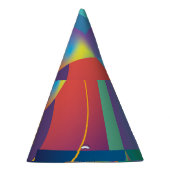 Creative Geometric: Abstract  Hoesje. Feesthoedjes (Rechts)