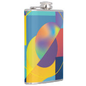 Creative Geometric: Abstract  Hoesje. Heupfles (Rechts)